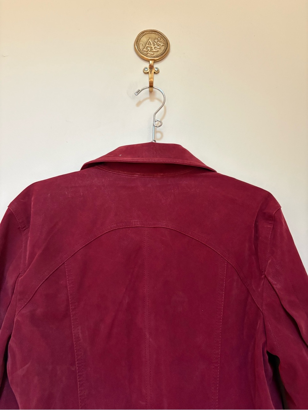 NWOT Free People We The Free River Vegan Suede Jacket Size Medium - Picture 14 of 15